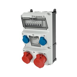 Mennekes Steckdosen-Kombination 930013 AMAXX 2CEE 32A/16A 5P 2xSchuko