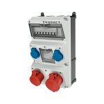 Mennekes Steckdosen-Kombination 930013 AMAXX 2CEE 32A/16A...
