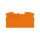 WAGO 2006-1292 Abschluss-und Zwischenplatte,1 mm dick,orange