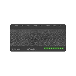 LANBERG Switch 8-Port 1GB/S unmanaged Gigab.Eth. Desktop 5V