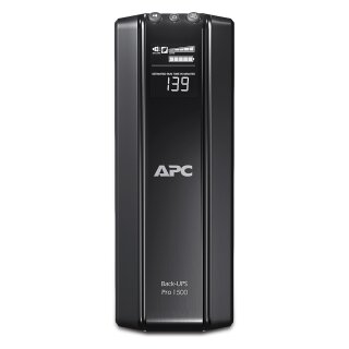 APC Back-UPS Pro 1500 UPS AC 230V 865Watt 1500VA USB output connectors 6 Belgium France