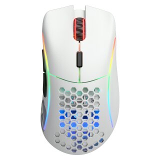 Souris sans fil Gamer Glorious Model D RGB (Blanc)