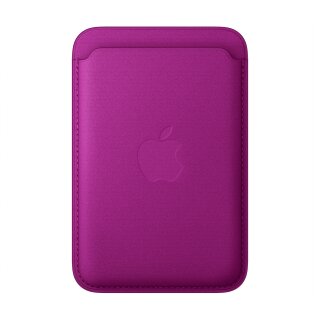 iPhone Feingewebe Wallet mit MagSafe (magenta)
