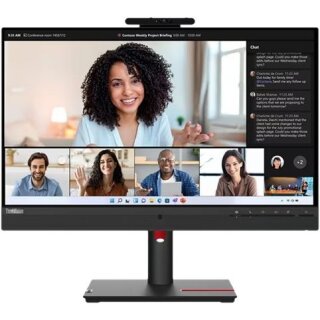 TFT 61cm/24" (1920x1080) Lenovo ThinkVision T24mv-30 16:9 FHD IPS 75Hz 4ms HDMI DP USB-C Speaker Black