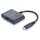 USB-C zu HDMI Multiport Adapter mit 140W PD Ladeleistung 4K 60Hz HDMI USB 5Gbps Hub Mini Dock