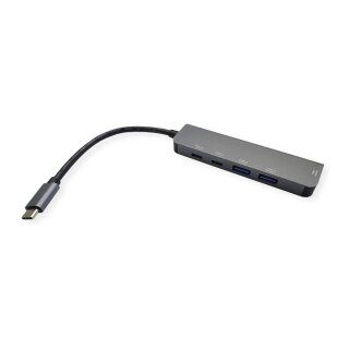 USB Typ C Dockingstation HDMI 4K60 3x USB3.2 Gen1 1x C + 2x A 1x PD