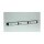 Kat.5e Class D 48,28cm 19Zoll-Patchpanel 24P ungeschirmt schwarz