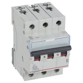 Legrand 403405 TX3 LS-Schalter B 32A 3-polig 6kA 400VAC 3TE