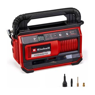 Power X-Change Akku-Kompressor PRESSITO 18/25, 18Volt (rot/schwarz, ohne Akku und Ladegert)