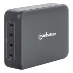 MANHATTAN 4-Port GaN USB Power Delivery-Ladestation 240W