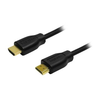 Logilink HDMI-Kabel Ethernet A -> A St/St 10.00m Gold