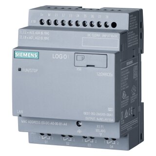 Siemens LOGO! 6ED1052-2MD08-0BA2 12/24RCEO 8.4