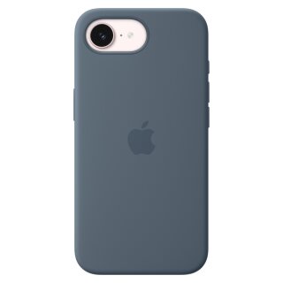 Silikon Case iPhone 17e mit MagSafe (maritimblau)