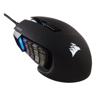 Corsair Gaming Mouse Scimitar RGB Elite optisch kabelgebunden 17 Tasten 18000 dpi black