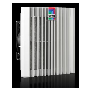 Rittal Blue e+ Filterlüfter 110 m³/h, 24 V DC, RAL 7035
