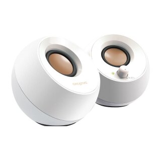Creative Labs Pebble (wei, Klinke, USB)