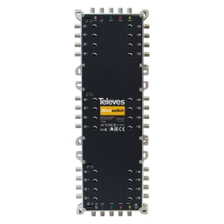 Televes MS 524C Umschaltmatrix 5 Eingänge 24 Ausgänge NEVO receiverpowered