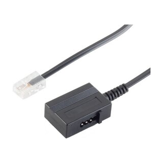 S-Impuls Adapter West RJ45 (8/4)-TAE(F) Kuppl. 20cm Kabel (MOQ v. 5)