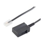 S-Impuls Adapter West RJ45 (8/4)-TAE(F) Kuppl. 20cm Kabel...
