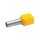 Klauke Zwillings-Aderendhlse 6 mm 14 mm Teilisoliert Gelb 87514 100 St. (87514)