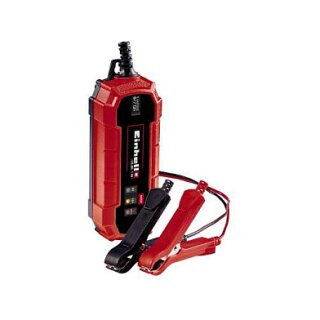 Batterie-Ladegert CE-BC 1 M (rot/schwarz, fr Kfz- und Motorradbatterien)