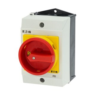 EATON T0-3-8342/I1/SVB 207159 Hauptschalter 20A Aufbau 6p NOT-AUS-Fkt