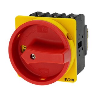 EATON P3-100/EA/SVB Hauptschalter 074320 100A Einbau 3p NOT-AUS-Fkt in 0-St.