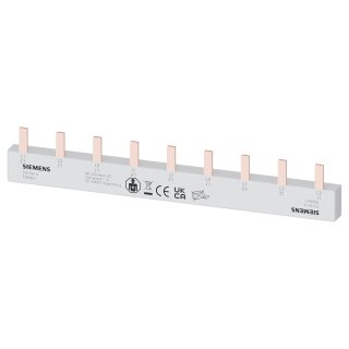 Siemens Stiftsammelschiene 10qmm 5ST3614 3x3Ph. berhrungssicher