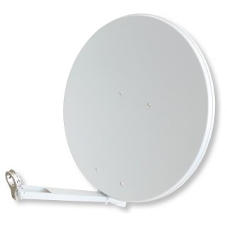Televes S 860CL-W weiß SAT-Spiegel 85x90cm ALU Classic Line