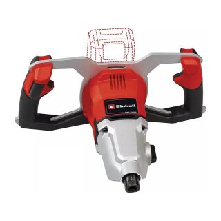 Professional Akku-Farb-/Mrtelrhrer TP-MX 18-2 Li BL - Solo, 18Volt (rot/schwarz, ohne Akku und Ladegert)