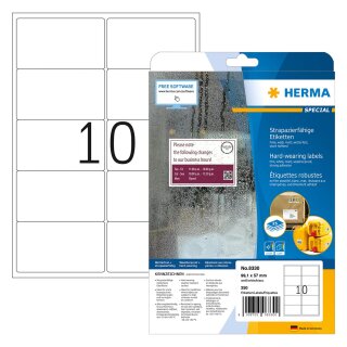 HERMA Folien-Versandetiketten 99,1 x 57,0 mm