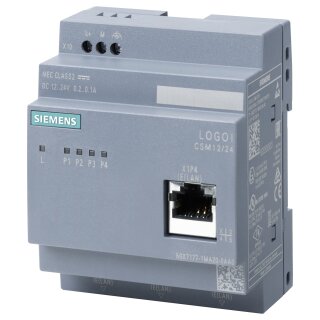 6GK7177-1MA20-0AA0 LOGO! CSM12/24 Compact Switch Modul Anschluss an LOGO!