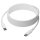 dbramante1928 IT - USB-Kabel - USB-C (M) zu USB-C (M) - 3 m - USB-Stromversorgung (100 W) - wei