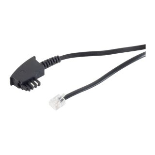 S-Impuls TAE-F Stecker-Western Stecker 6/2 DEC TAE/NTBA 6m