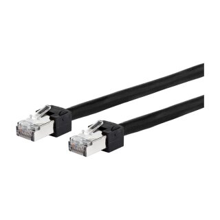 METZ CONNECT Patchkabel 6kV Flex500 Outdoor schwarz 0,5m