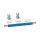 Hager CU-Schiene universZ 180x9x6mm N75B ** 35qmm blau lamelliert m.2xKlemmen
