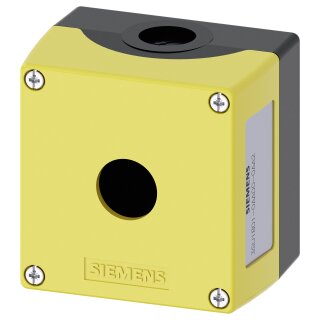 Siemens 3SU18010AA000AA2 Gehuse f.Befehlsgerte 22mm rund