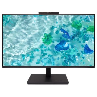 68,6 cm (27") 2560 x 1440 Pixel Acer UM.HB7EE.G48 16:9 Quad HD IPS 4 ms 120 Hz HDR DisplayPort HDMI USB-Hub Pivot Height VESA Speaker