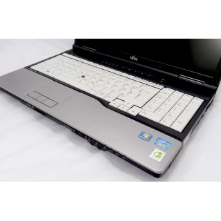 Notebook 15 Zoll Fujitsu Lifebook E752 Intel i3 2x2,3Ghz bis 16GB, SSD Win10 Pro
