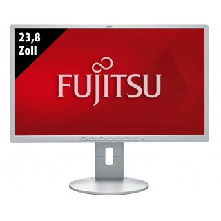 LCD 24" Fujitsu B24W-8 TE Pro DP VGA DVI Full HD weiß Pivot höhenverst. A-Ware