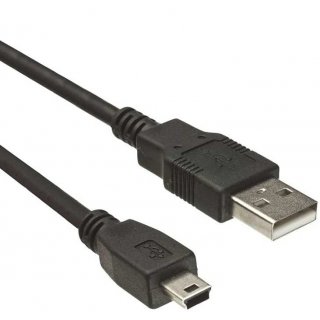 1,8m USB Mini Kabel A Stecker auf B Mini Stecker Datenkabel Ladekabel Handy PDA