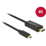 HDMI > USB-C (ST-ST) 2m Adapterkabel 4K 30Hz Schwarz