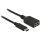 DeLock USB-C > USB 3.1 (ST-BU) Adapter Schwarz
