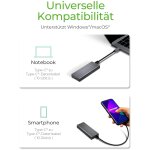 M.2 zu USB 3.1 Host, Aluminium, M-Key Sockel, NVMe RaidSonic