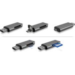 CardReader USB SD/MicroSD (TF) USB 2.0 Card Reader mit...