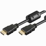 HDMI (ST - ST) 3m 3D+Ethernet+4K vergoldet black