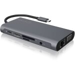 ICY BOX IB-DK4040-CPD USB-C 10-in-1 PD 100W DockingStation