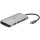 USB-C HUB 8Port D-Link DUB-M810 3xUSB3.0 USB-C HDMI 4K SD microSD Gigabit Lan RJ45 passiv Grey