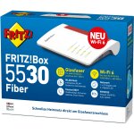 AVM Fritz! Box 5530 Fiber WLAN Router VoIP - Router - Wifi-6