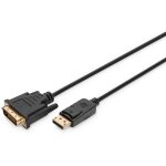 DisplayPort > DVI 24+1 (ST-ST) 2m Digitus Black